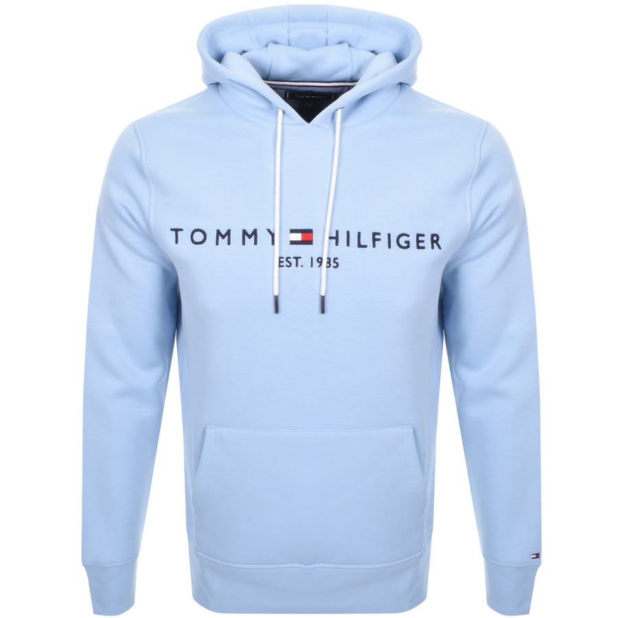 Tommy hilfiger hotsell hoodie baby blue